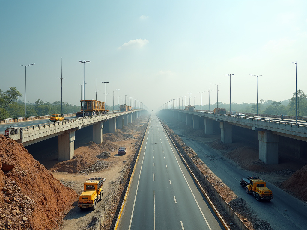 Highway flyover project